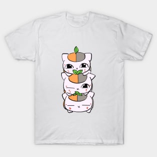 I draw the three nyanko sensei tower / Natsume's Book of Friends movie T-Shirt